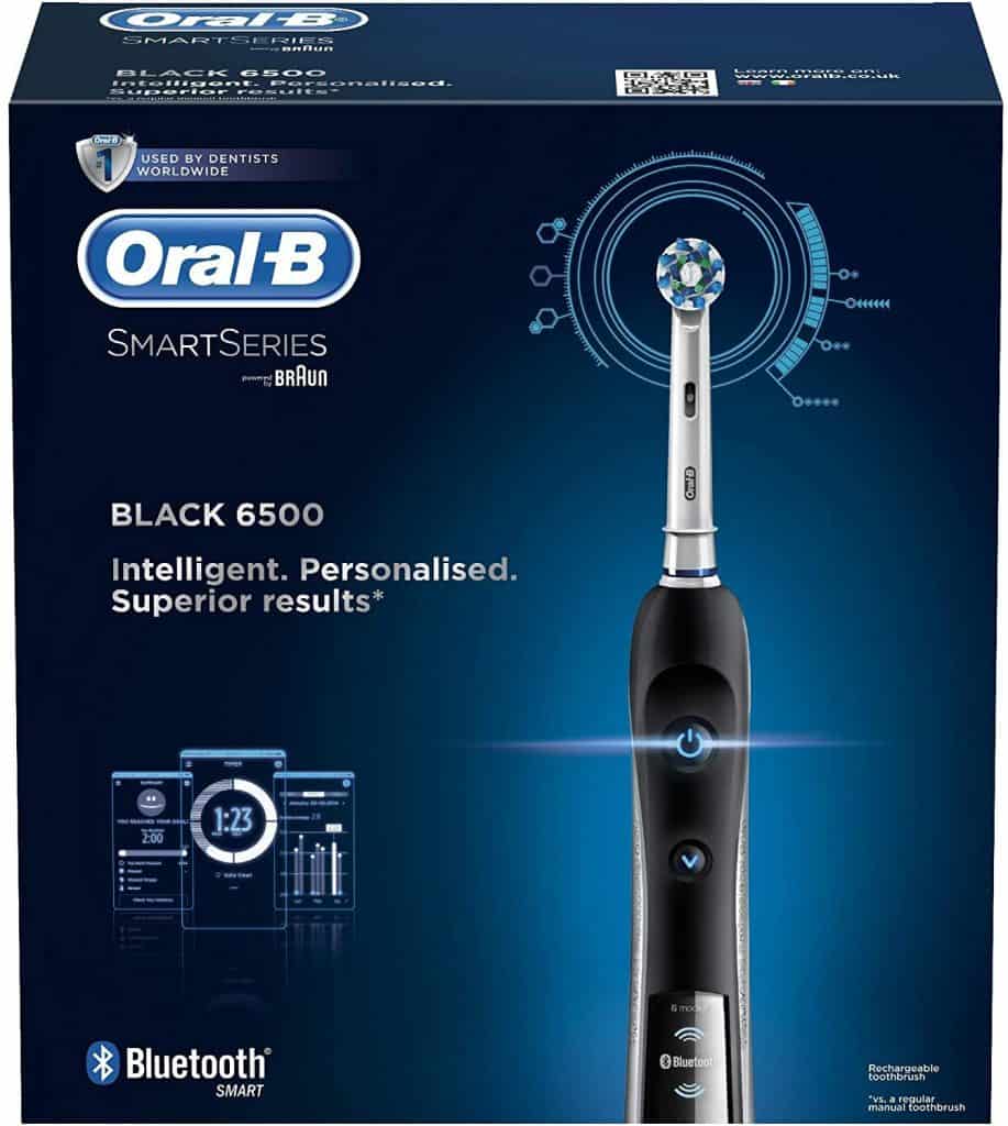 BLACK 6500 SmartSeries Electric Rechargeable Power Toothbrush
