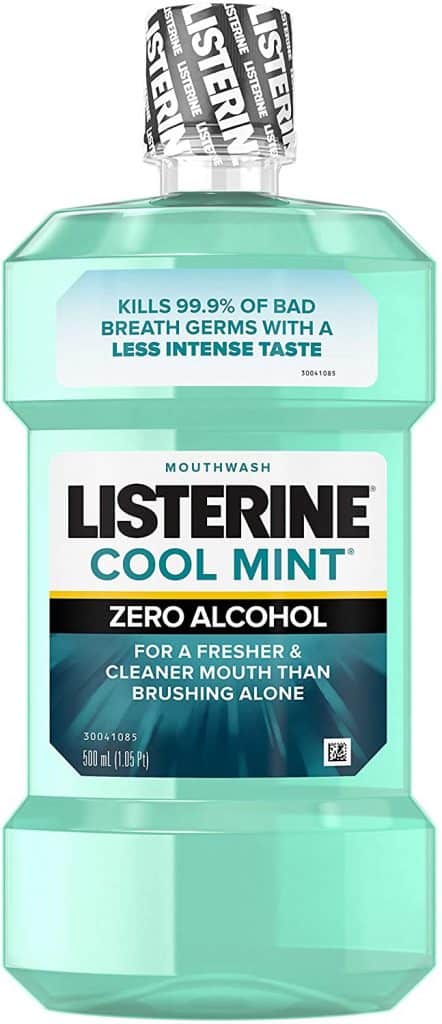 Get Zero Burn Listerine Mouthwash