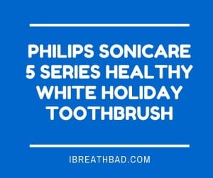 Philips Sonicare 5 Serie Healthy White Holiday Toothbrush